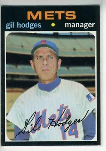 1971 Topps #183 Gil Hodges New York Mets Baseballkarte, Top Zustand - Bild 1 von 2