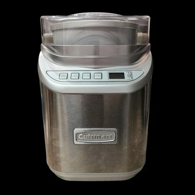 Cuisinart ICE-70 Ice Cream Gelato Sorbet Maker Automatic Compressor Stainless - Image 1 of 4