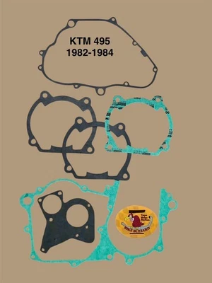 Kit de juntas de motor KTM495 KTM 495 1982 - 1984 ¡NUEVO! Foto 1 de 4