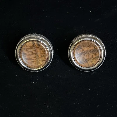 OEM 70 Cadillac Deville DASH RADIO KNOBS BEZELS ESCUTCHEON - Image 1 of 4