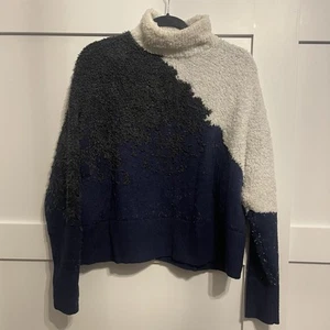 Lululemon Athletica schwarz blau-weiß Pullover Größe 2 - Bild 1 von 4