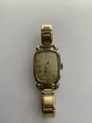 Golda Uhr 15 Rubis - Walzgolddouble - Bild 1 von 4