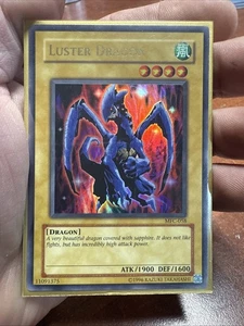 Yugioh Luster Dragon Magician's Force Ultra Rare MFC-058 MP/HP 11091375 1996 - Picture 1 of 5