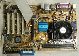 ASUS K8V-X SE R2.00 Socket 754 Motherboard AMD Sempron 3300+ 2GB RAM Used - Picture 1 of 1