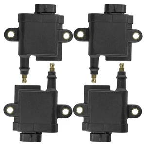Paquete de 4 bobinas de encendido para fueraborda Mercury 40 50 60 Hp EFI 4 cilindros 4 tiempos - Imagen 1 de 4