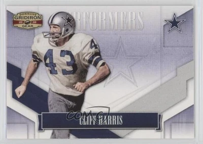 2008 Donruss Gridiron Gear Performers Silver /250 Cliff Harris #P-11 HOF - Image 1 of 2