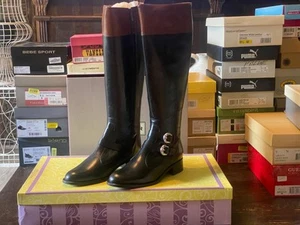 BRIGHTON 'Hunter' Equestrian Style Riding Boots~Size 10~New with Box - Picture 1 of 12