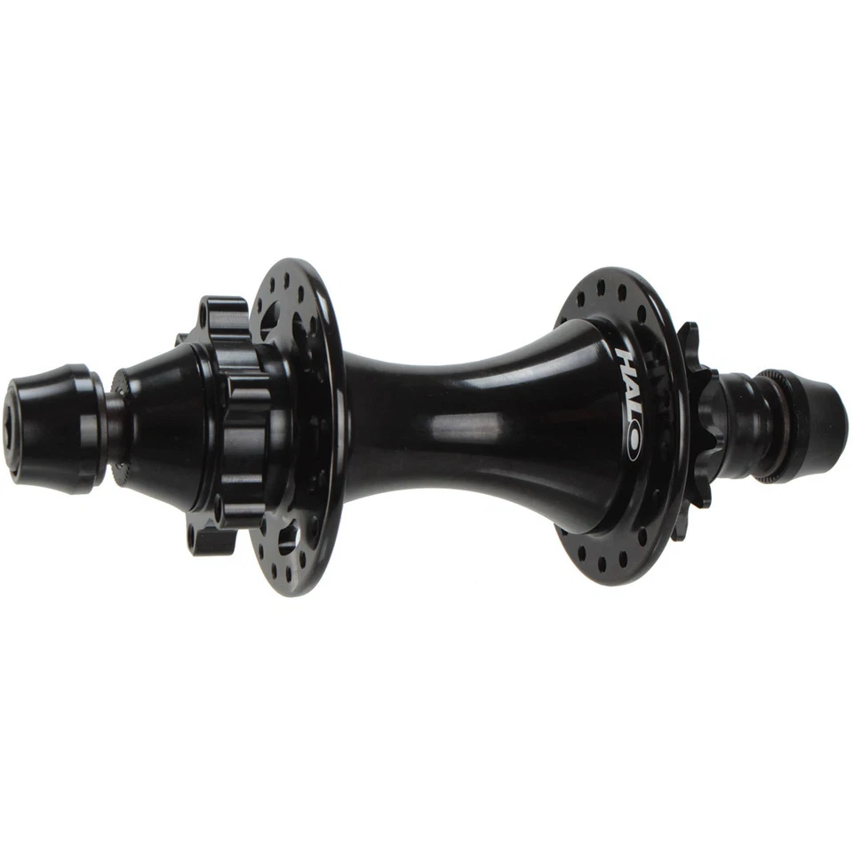 Halo DJD Bush Drive rear hub, (10/14mm) 32h black - Image 1 of 1