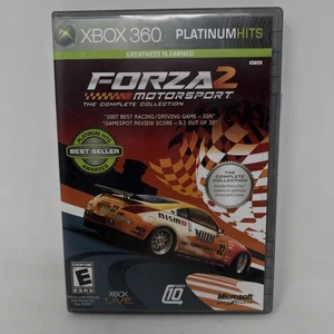 Forza Motorsport 2 Xbox 360 Platinum Hits Racing Game Complete Collection 2 Disc - Picture 1 of 4
