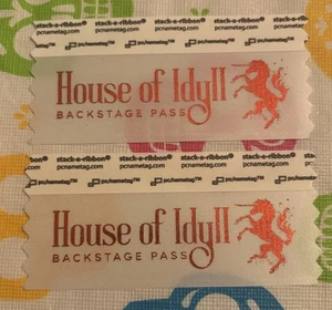 House of Idyll Bookmark Ribbons 2 Ribbon Lot NYCC 2025 Exclusive New Rare - Picture 1 of 2