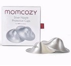 Momcozy 999 Silver Nursing Cups Perforated Breathable Nipple Shields Reg Size