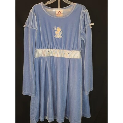 Disney Store vintage Cinderella Dress Girl's Velvet Long Sleeve Sparkle Size M - Image 1 of 4