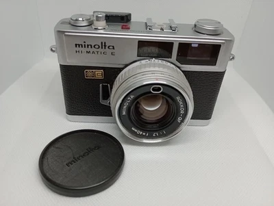 Minolta Hi-Matic E + Minolta Rokkor-QF 40mm F1.7 - Bild 1 von 4