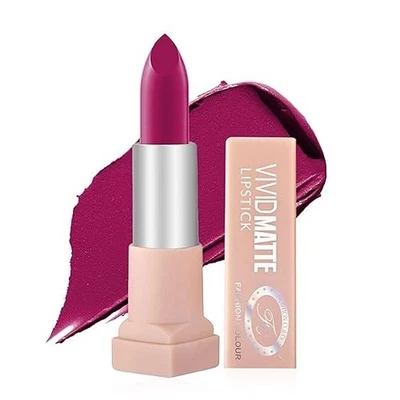 FASHION COLOUR Velvet Texture Vivid Matte Lipstick | Long-Lasting and Highly Pig - Image 1 of 4