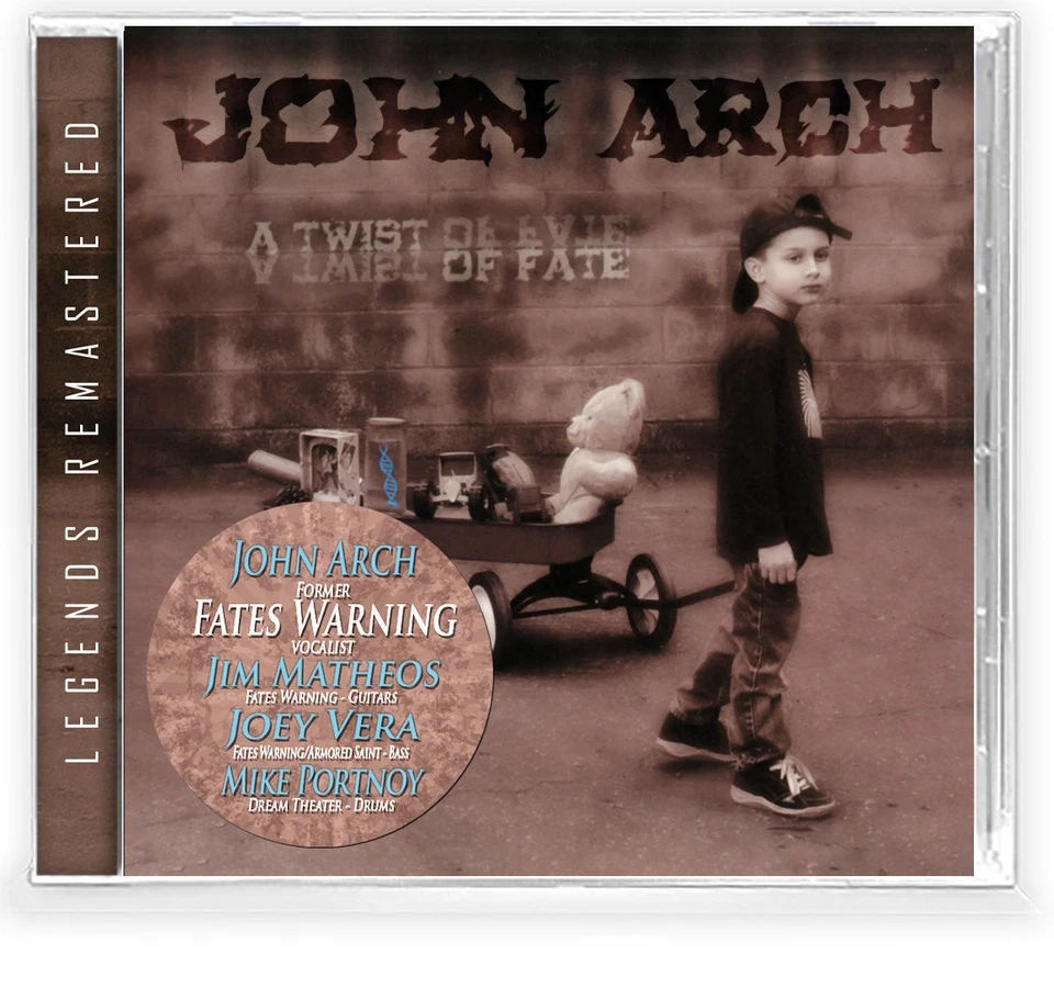 John Arch- A Twist of Fate + 1 bonus (CD, 2025) Vocalist 1st three Fates Warning - Image 1 of 1