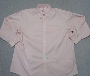Brooks Brothers Anzughemd Herren 17,5 34 Pink Madison 1818 Oxford OCBD Neu mit Etikett - Bild 1 von 8