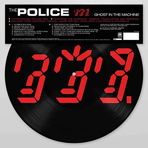 The Police Ghost In The Machine [Picture Disc] Records & LPs New - Image 1 of 1