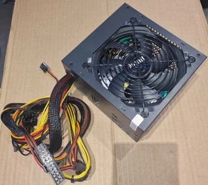 Fuente de alimentación Pulse PPS-500BR 500 vatios negra ATX PSU - probada - Imagen 1 de 2