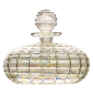 Botella de perfume egipcia con forma de esfera de iris transparente hecha en Egipto - Imagen 1 de 1