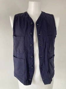 Woolrich Woolen Mills Vest, Weste, Daiki Suzuki, S, navy - Bild 1 von 5