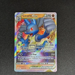 Pokemon Lucario VSTAR SWSH214 SWSH: Sword & Shield Promo Cards Holo - Picture 1 of 2