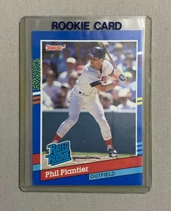 Tarjeta de béisbol 1991 Donruss *ERROR* Phil Plantier #41 Medias Rojas de Boston: casi nueva-como nueva - Imagen 1 de 3