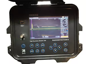Radiodetección 1205CXB Analizador de cables/buscador de fallas TDR Reflectómetro de dominio de tiempo - Imagen 1 de 7