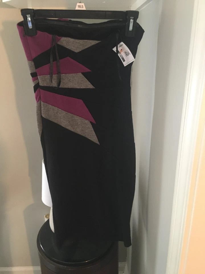 Bodycon Areden B negro y púrpura Foto 1 de 1