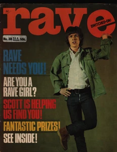 Rave UK Music Magazine #30 July 1966 Paul McCartney Mick Jagger 041521ame - Imagen 1 de 2