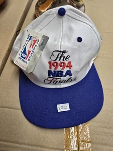 VINTAGE 1994 NBA BASKETBALL FINALS SNAPBACK HAT CAP THE TWILL SPORTS SPECIALTIES - Picture 1 of 5