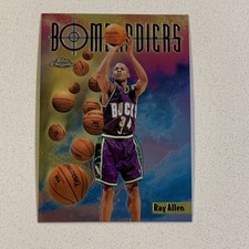 RAY ALLEN 1998-99 Topps Chrome SEASON'S BEST INSERT #9 - BUCKS