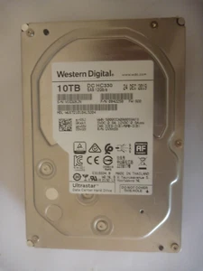 WD DC HC330 10TB 7.2K SAS 12Gb/s 3.5in Internal HDD WUS721010AL5204 DELL - Afbeelding 1 van 1