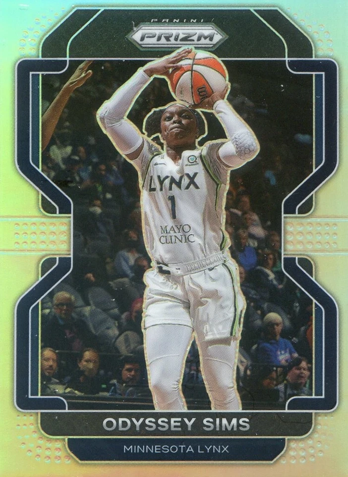 2022 Panini Prizm WNBA ODYSSEY SIMS #102 SILVER PRIZM LYNX - Image 1 of 1
