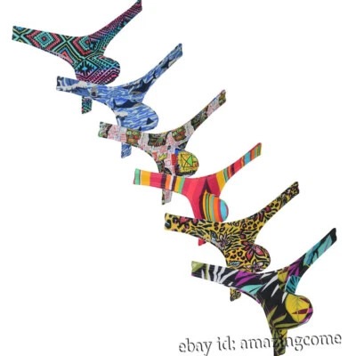 Sexy Men's Bikini Thong Underwear Contour Pouch Sports T-Back Posing G-string - Image 1 of 4