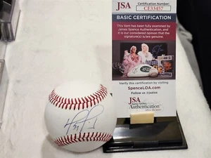 DAVID ORTIZ signed Rawlings logo baseball JSA COA RED SOX - Picture 1 of 6