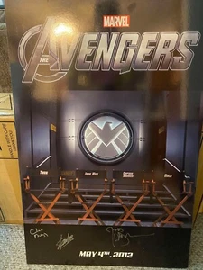 Avengers 2012 Promo Signed STAN LEE, GREGG, WHEDON - SDCC 2011 Marvel Disney MCU - Picture 1 of 1