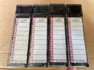 (4) Tarjeta de salida GE FANUC P/N IC693MDL931D/SERIE 90-30 PLC 8pt forma B-C - Usada Foto 1 de 4