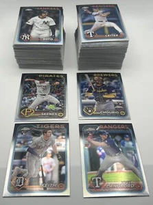 2024 TOPPS CHROME UPDATE REFRACTOR YOU PICK COMPLETE YOUR SET - Picture 1 of 1