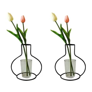 2 Pack Tabelle Vase Schwarze Bodenvase Dekorativ Einmachgläser - Bild 1 von 12