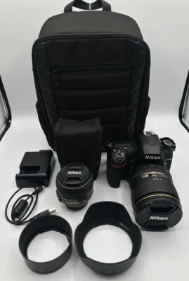 Cámara digital Nikon D750 24,3 MP SLR - negra (¡con 24-120 mm, 50 mm y más!) Foto 1 de 4