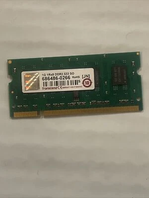 Transcend 1GB DDR2 533 Premium Memory Chip - Image 1 of 4