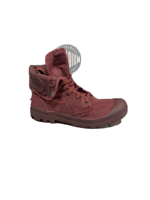 *NOVO NA CAIXA* Bota Pallabrouse Masculina Palladium Baggy Chukka CABRNT/VNEYRDWNE - Imagem 1 de 4