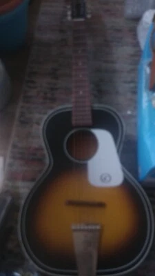 Vintage! Kay Old Kraftsman 6 String Acoustic Parlor Guitar Tobacco Burst 1960's - Image 1 of 4