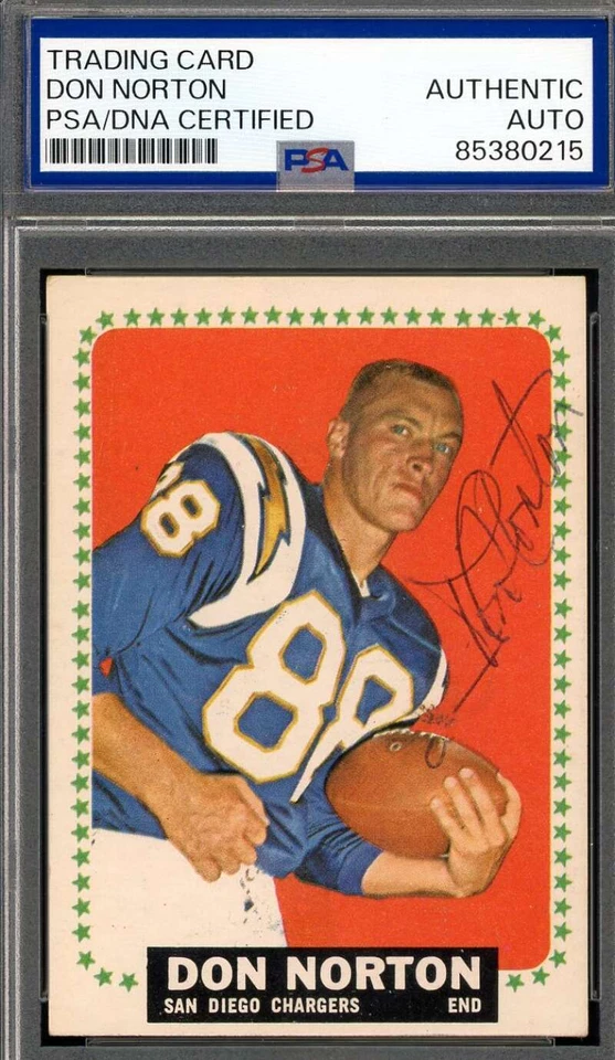 Don Norton PSA DNA Vintage Signed 1964 Topps Autograph - Image 1 of 1