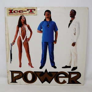 VINTAGE 1988 80s SIRE RECORDS ICE-T - POWER 12" LP VINYL RECORD RARE GERMANY - Imagen 1 de 10
