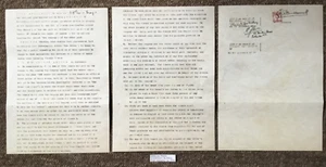 STIRLING MOSS CONTRACT TO DRIVE FOR VANWALL IN 1958 **((Faksimile Copies))** - Bild 1 von 17