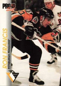 1992-93 Pro Set Ron Francis Pittsburgh Penguins #144 - Picture 1 of 2