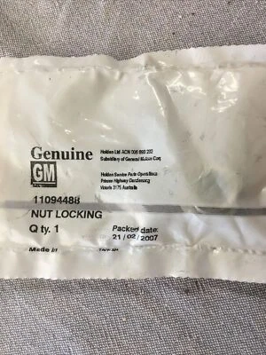 GM Front Suspension Strut NUT P/N 11094488 GMH NOS - image 1 of 4
