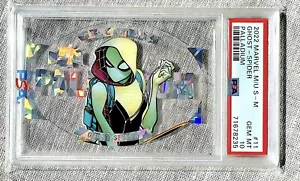 PSA 10 LOW POP 10 | 2022 PANINI MARVEL METAL GHOST SPIDER GWEN PALLADIUM #11 NEW - Picture 1 of 2