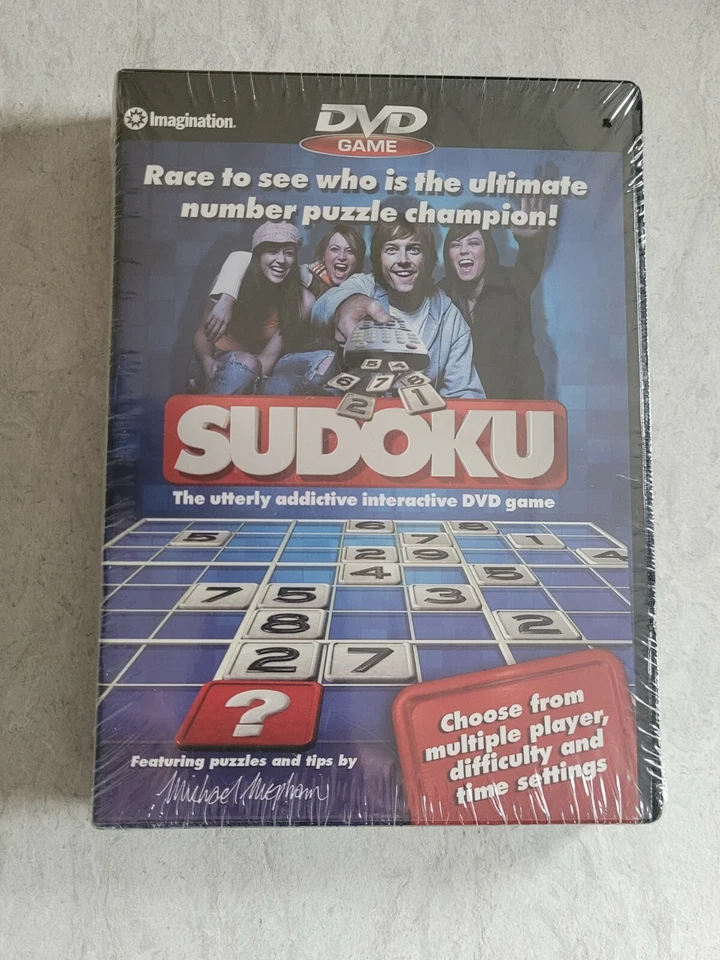 IMAGINATION SUDOKU INTERACTIVE DVD GAME ( NEW ) - Image 1 of 1